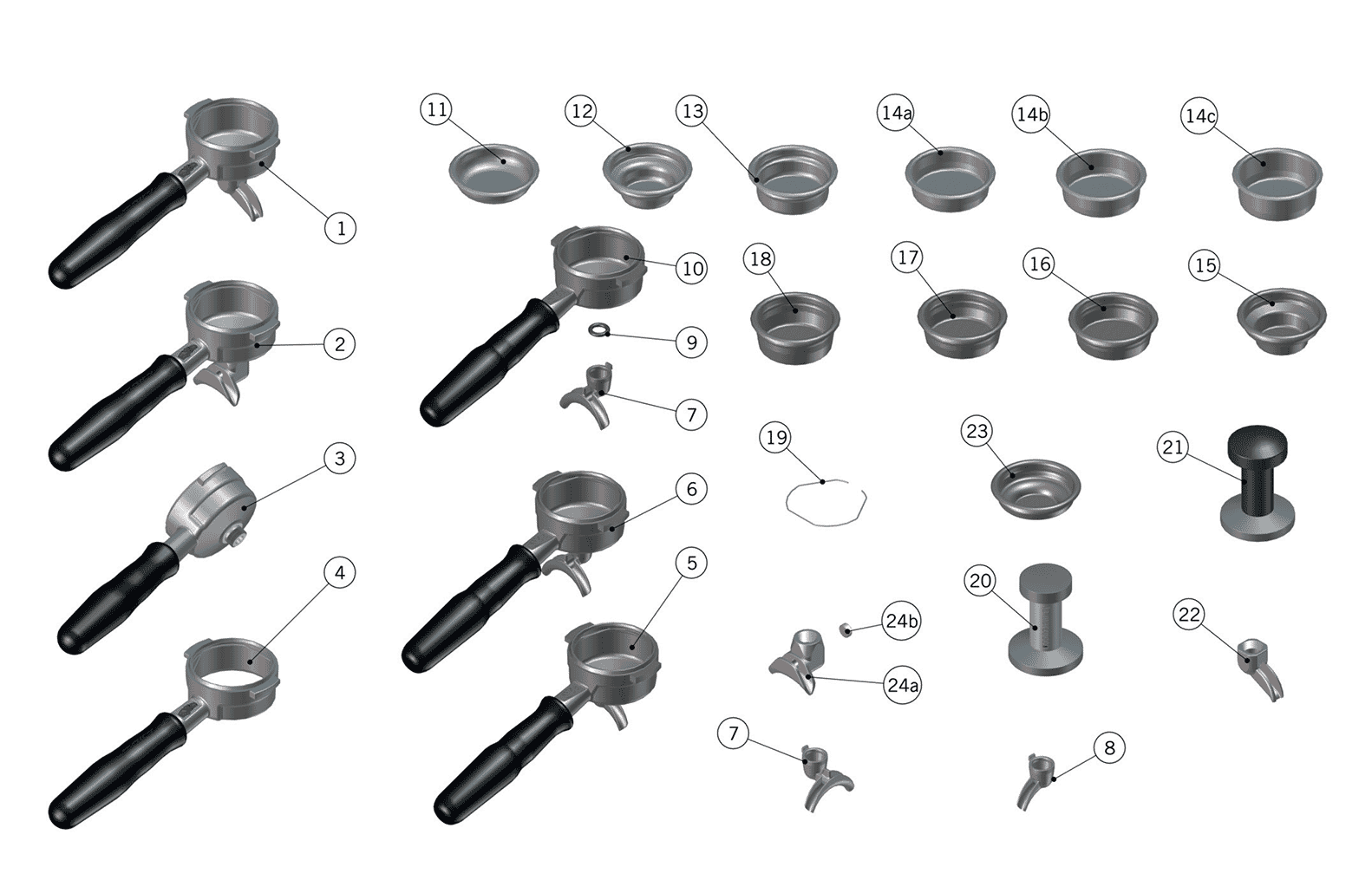 【新品未使用】Marzocco 純正 21g フィルターバスケット Amazon.com: Original basket made for La Marzocco. Stainless